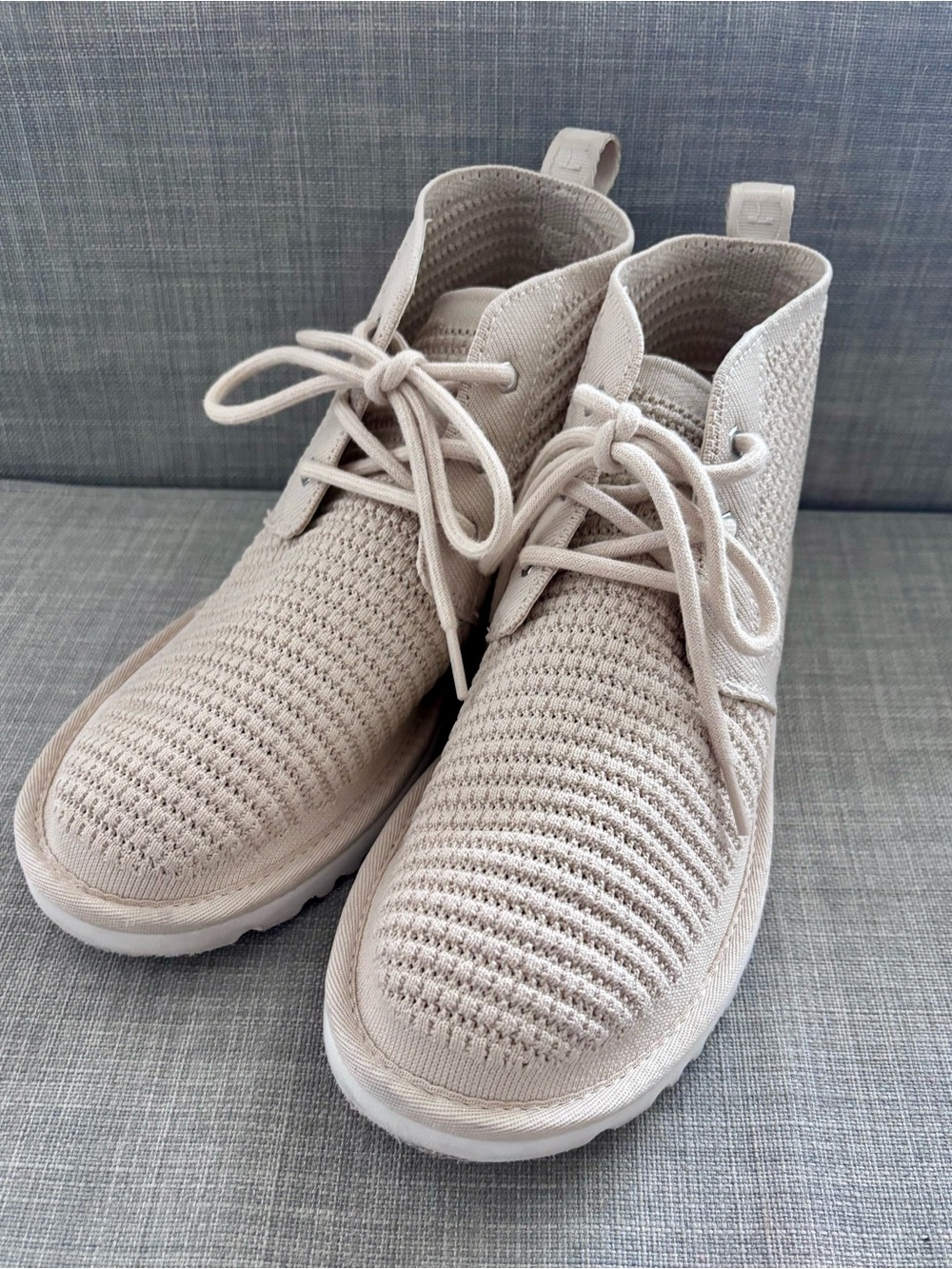 Ugg Neumel Breeze Lightweight Knit Lace-Up Booties